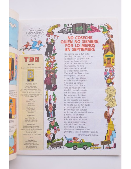 TBO Revista mensual. nº 20