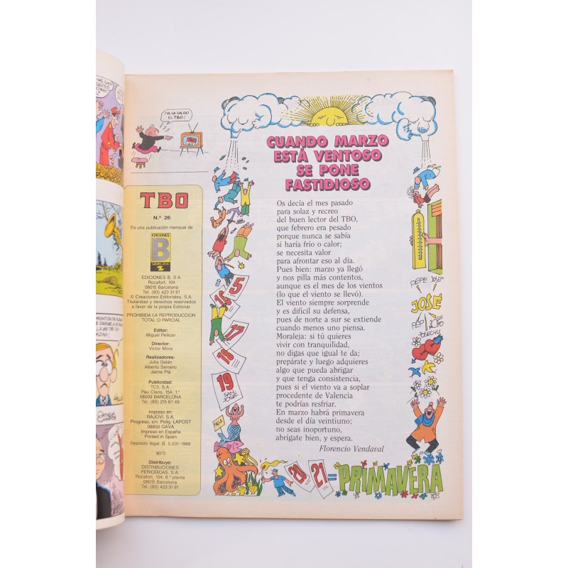 TBO Revista mensual. nº 26
