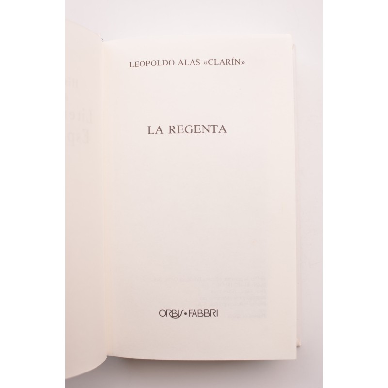 La Regenta