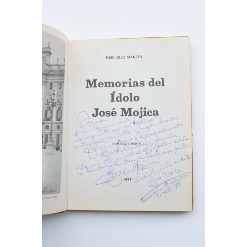 Memorias del ídolo José Mojica
