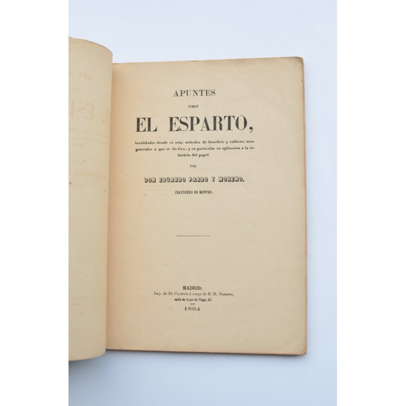 Apuntes sobre el esparto