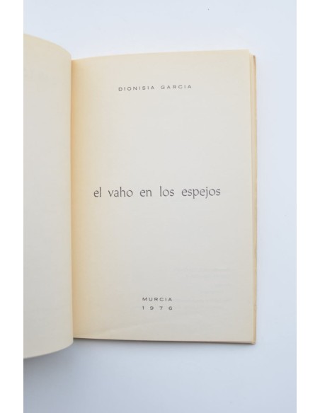 El vaho en los espejos
