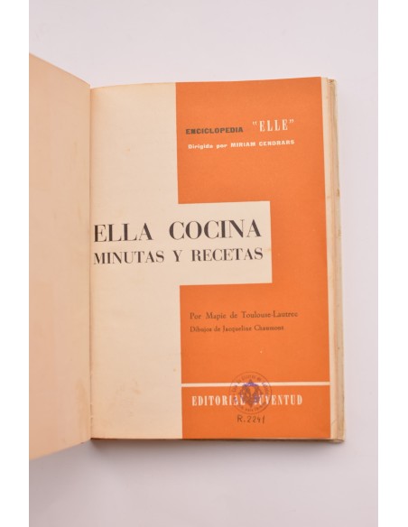 ELLA Cocina. Minutas y recetas