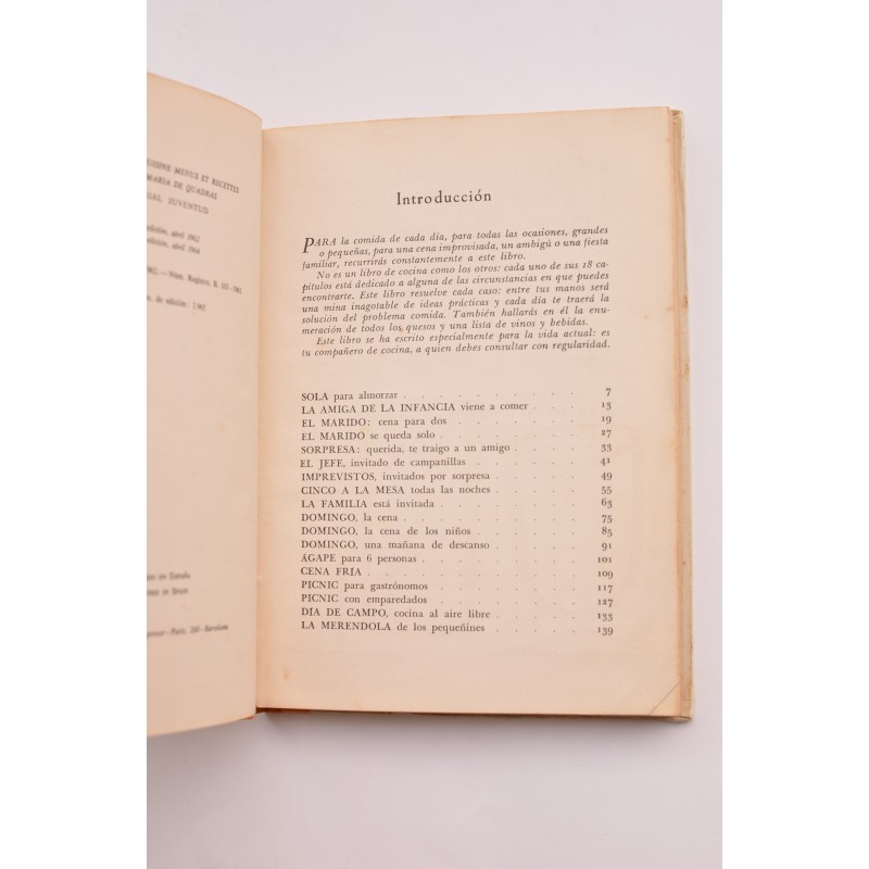 ELLA Cocina. Minutas y recetas