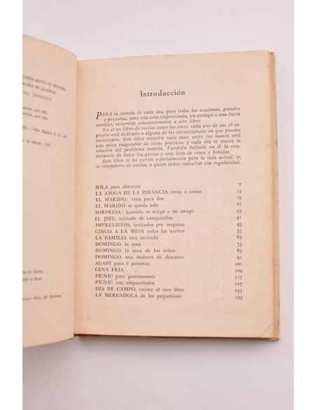 ELLA Cocina. Minutas y recetas
