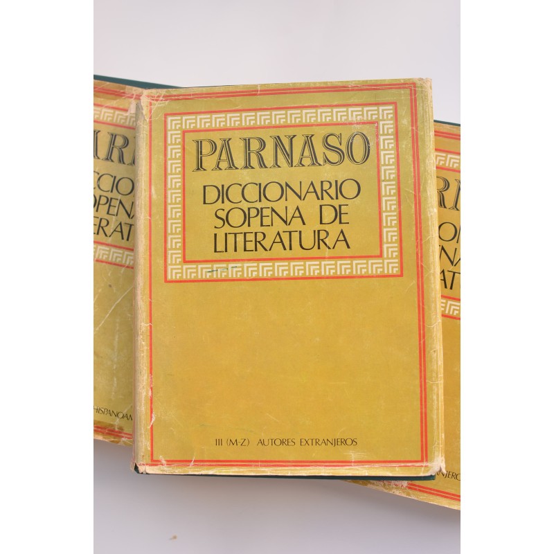 Parnaso. Diccionario Sopena de Literatura