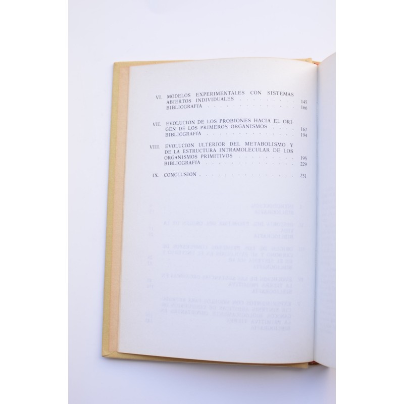 Teoría evolutiva del origen de la vida