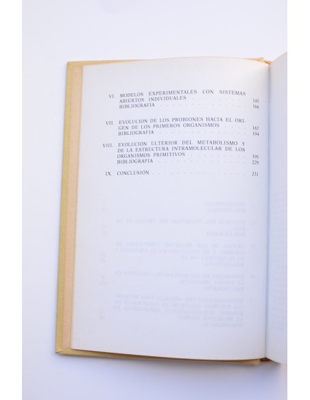 Teoría evolutiva del origen de la vida