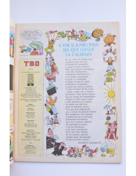 TBO Revista mensual. nº 29
