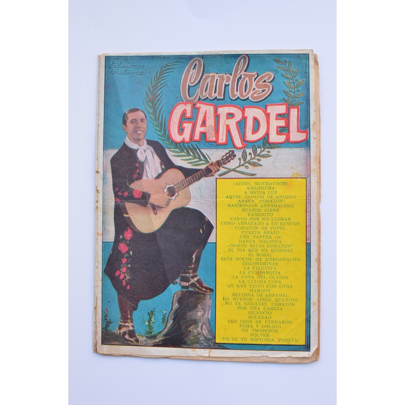 Carlos Gardel. Cancionero