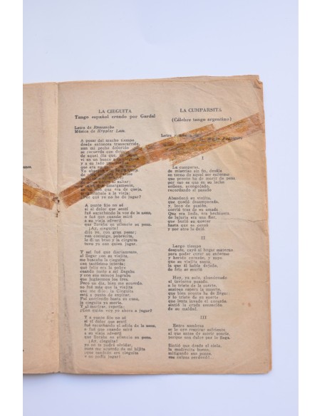 Carlos Gardel. Cancionero