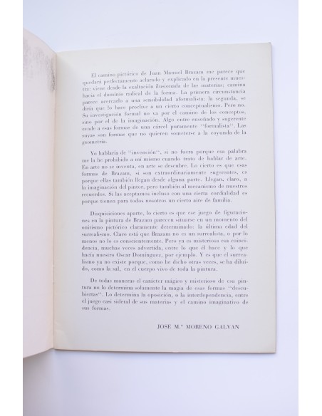 Brazam. Catálogo de exposiciones. 1975