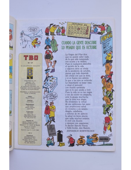 TBO Revista mensual. nº 21