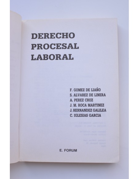 Derecho procesal laboral