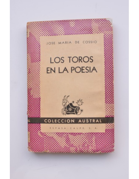 Los toros en la poesía. Antología