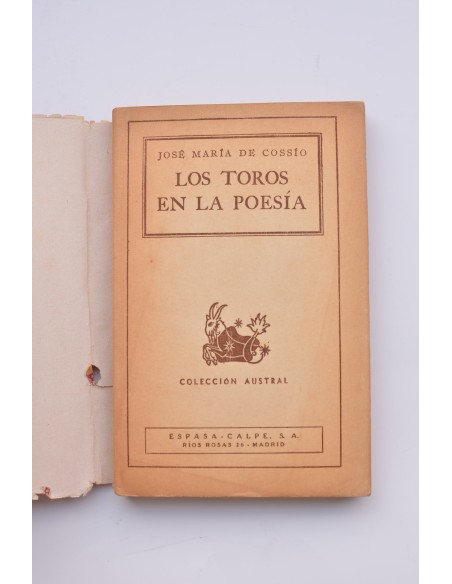 Los toros en la poesía. Antología