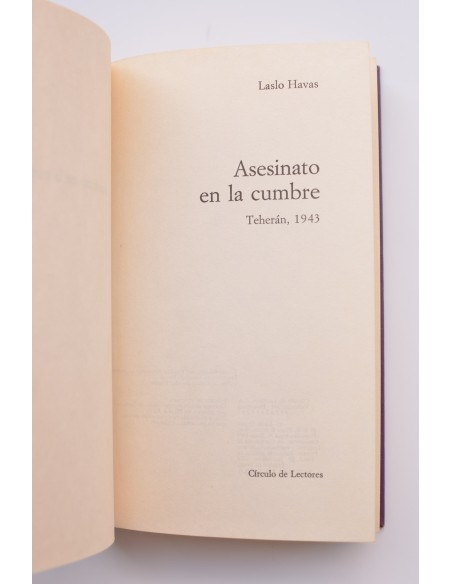 Asesinato en la cumbre, Teheran 1943