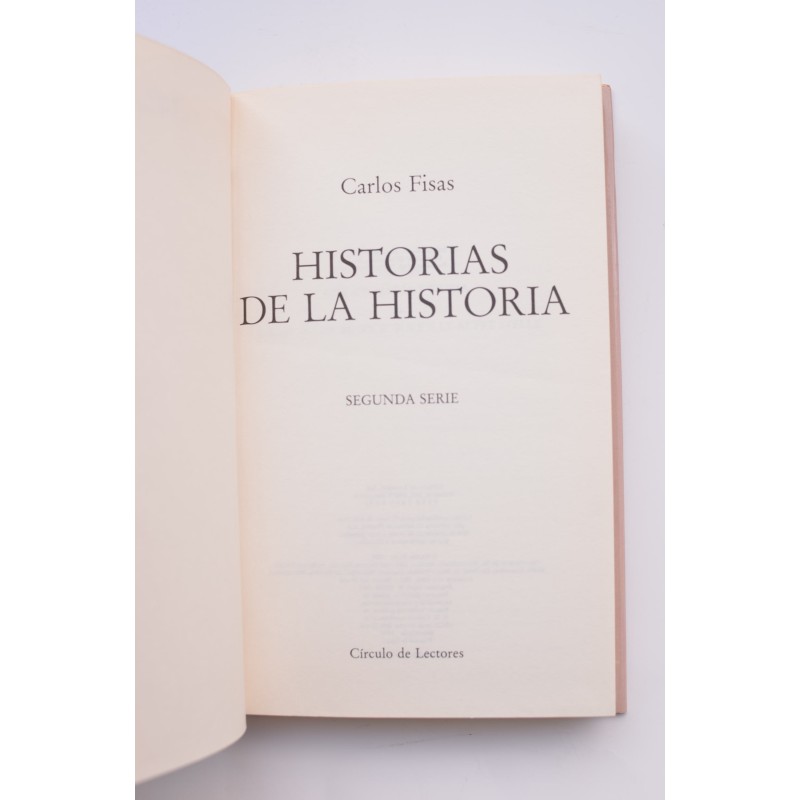Historias de la historia. Segunda serie