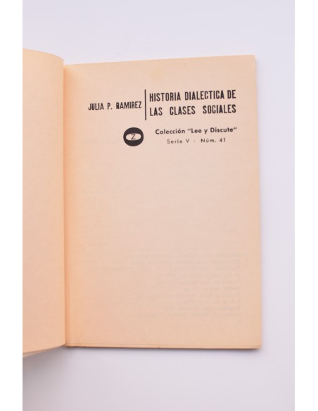 Historia dialéctica de las clases sociales