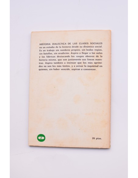 Historia dialéctica de las clases sociales