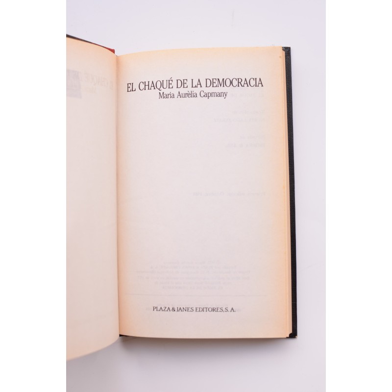El chaqué de la democracia