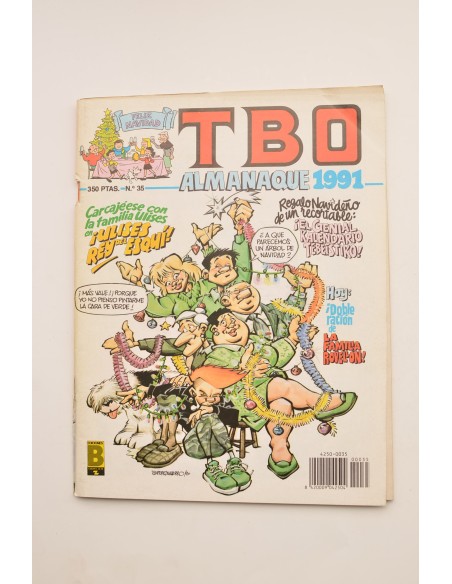 TBO Revista mensual. nº 35. Almanaque 1991