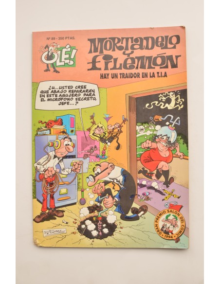 Mortadelo y Filemón. Nº 89. Hay un traidor en la T.I.A.