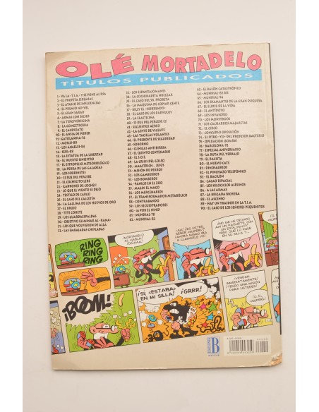 Mortadelo y Filemón. Nº 89. Hay un traidor en la T.I.A.