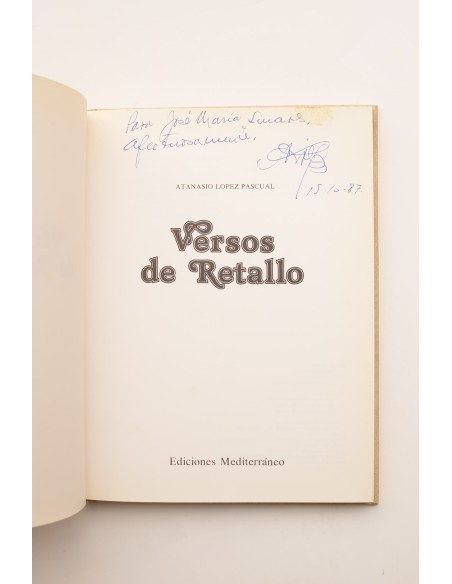 Versos de Retallo