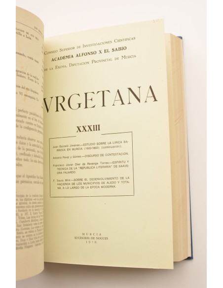 Murgetana. Del n º XXXI (1969) al XXXV (1971)