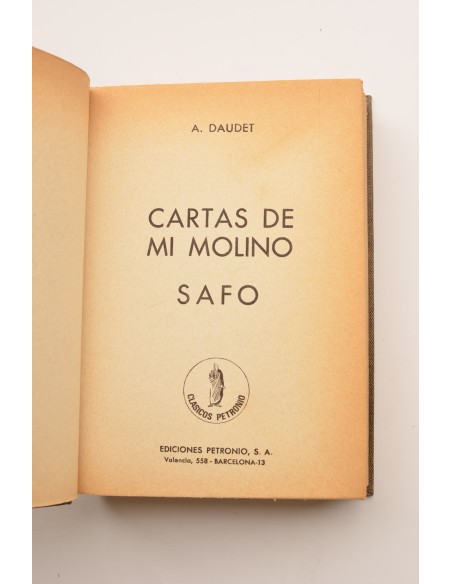 Cartas de mi molino. Safo