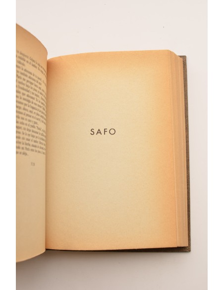 Cartas de mi molino. Safo