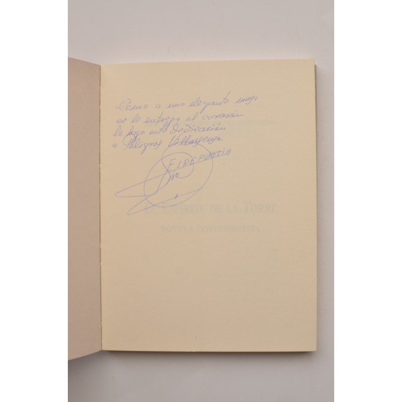 El espíritu de la Torre. Novela costumbrista