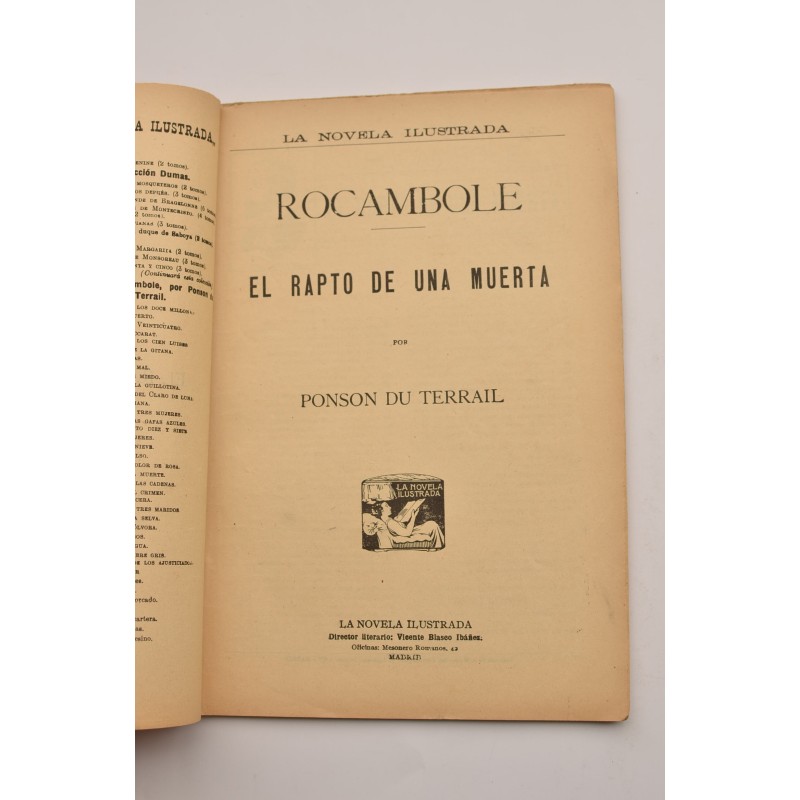 Rocambole. El rapto de una muerta