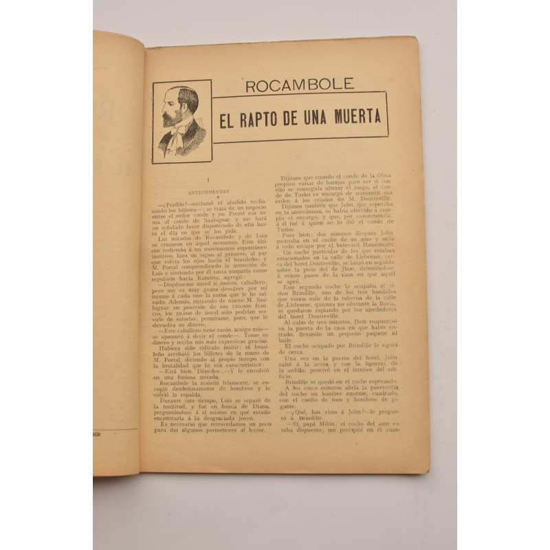 Rocambole. El rapto de una muerta