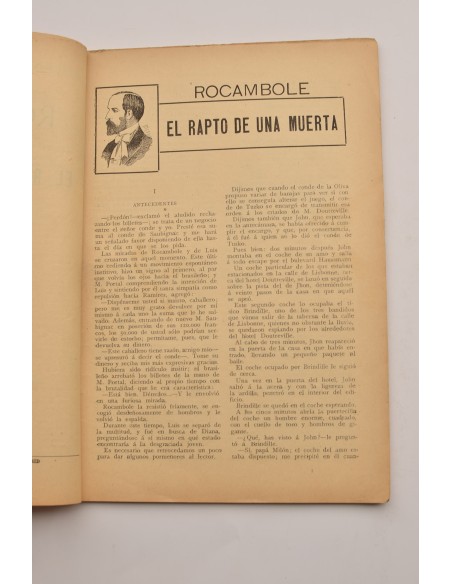 Rocambole. El rapto de una muerta