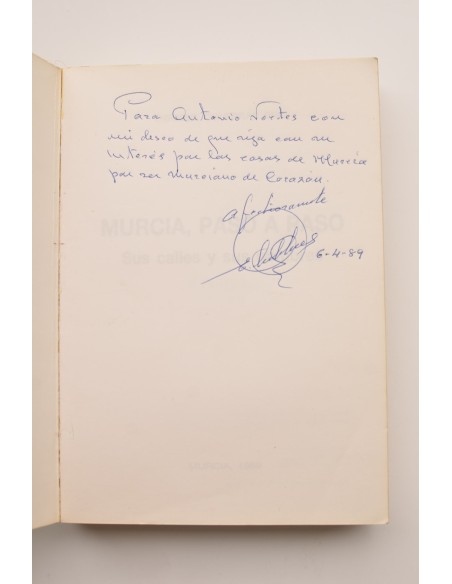 Murcia, paso a paso. Sus calles y sus nombres