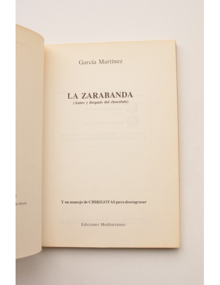 La Zarabanda : antes y después del chocolate , y un manojo de Chirigotas para desengrasar