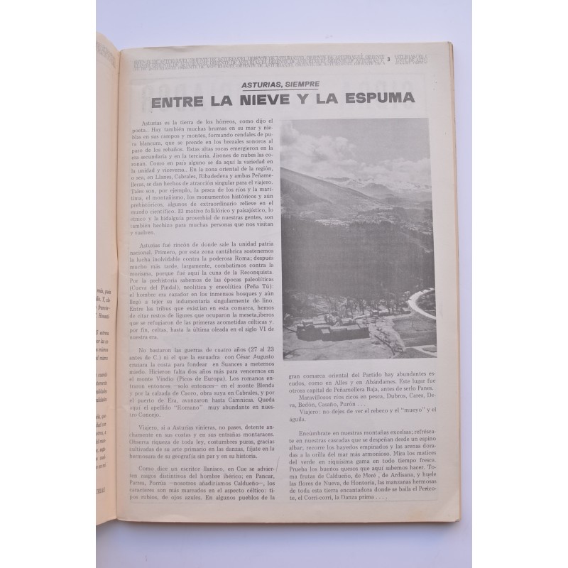 El Oriente de Asturias. Marzo 1976. Número extra