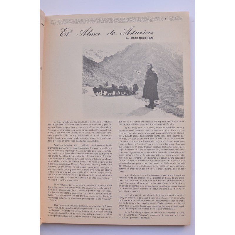 El Oriente de Asturias. Marzo 1975. Número extra