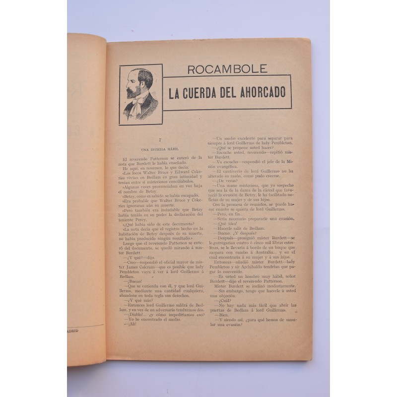 Rocambole. La cuerda del ahorcado