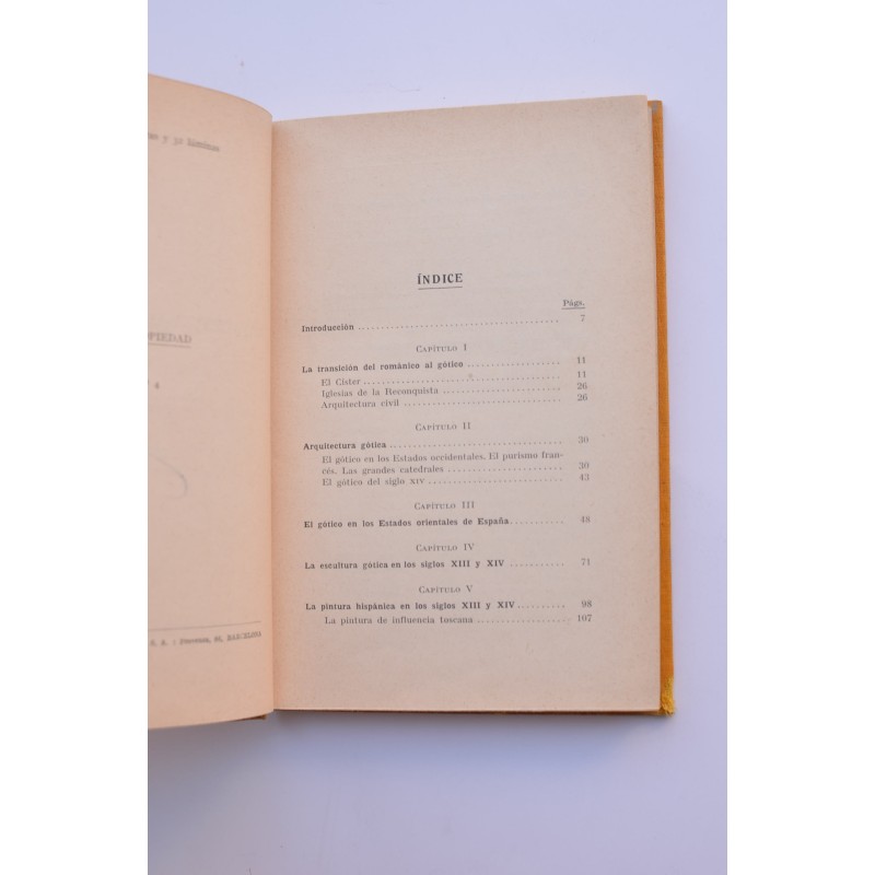 El arte gótico en España. Arquitectura,...