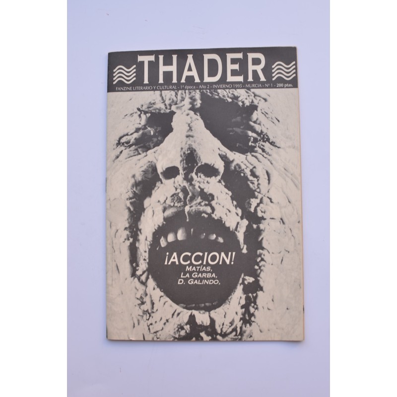 Thader. Fanzine literario y cultural, 1ª época, Año 2, nº 1 (Invierno 1995)