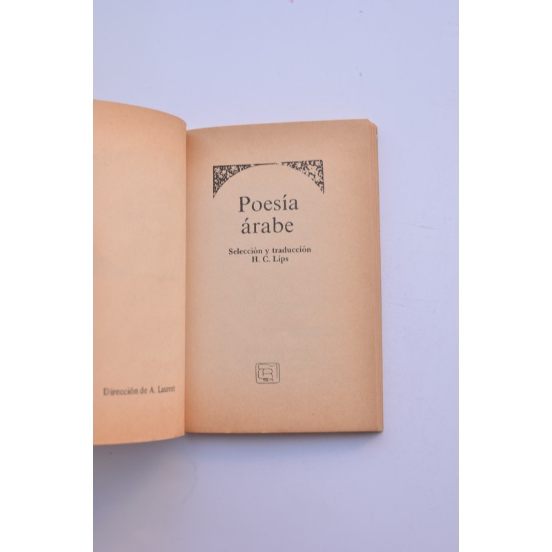 Poesía árabe