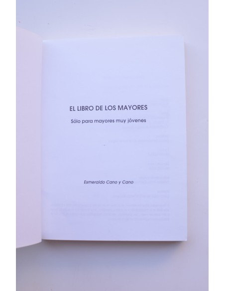 El libro de los mayores. Sólo para mayores muy jóvenes