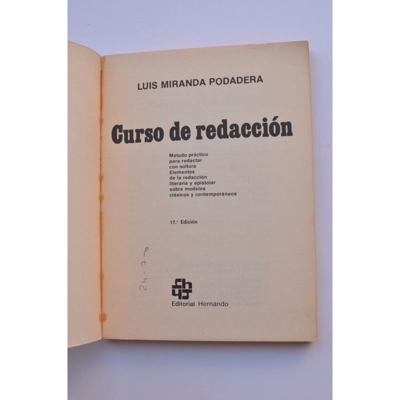Curso de redacción