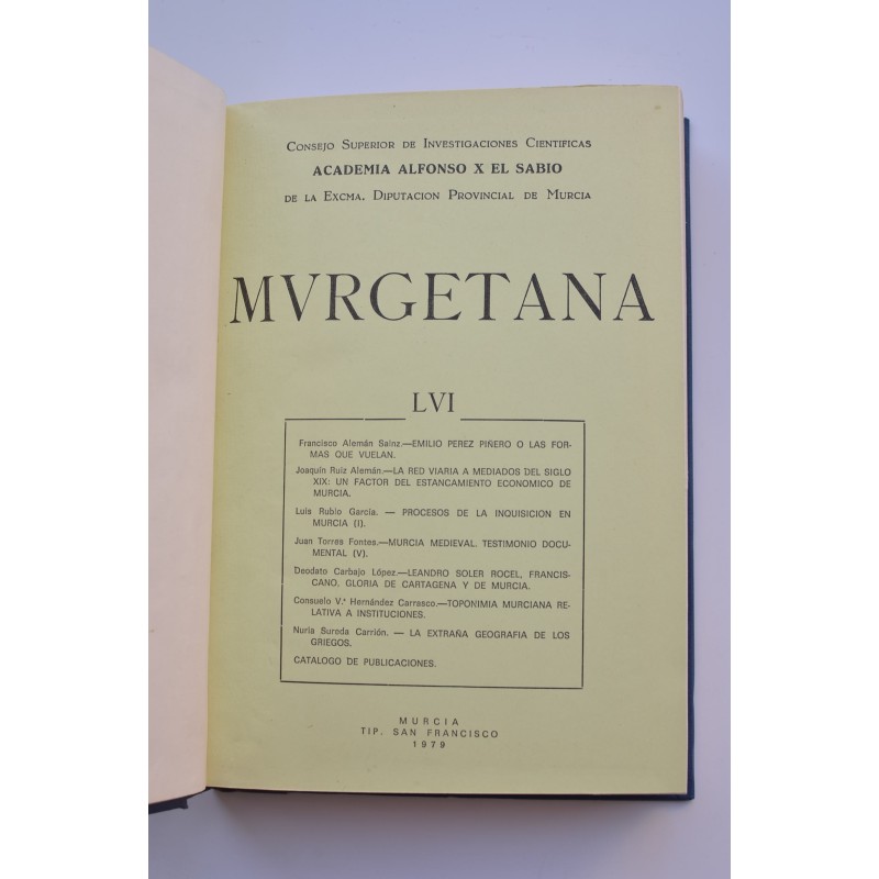 Murgetana. Del n ºLVI (1979) al LX (1980)