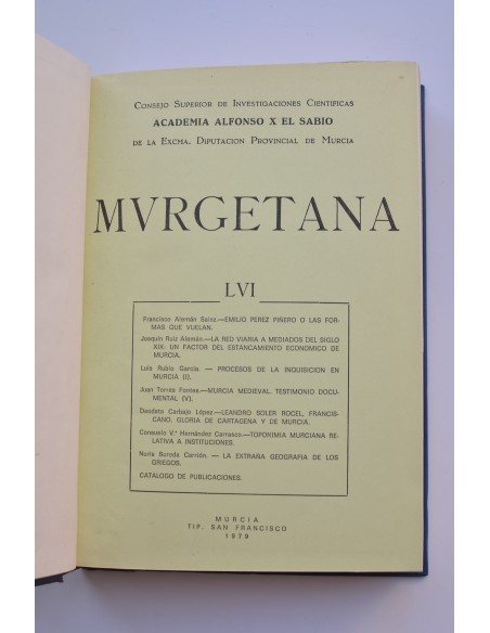 Murgetana. Del n ºLVI (1979) al LX (1980)