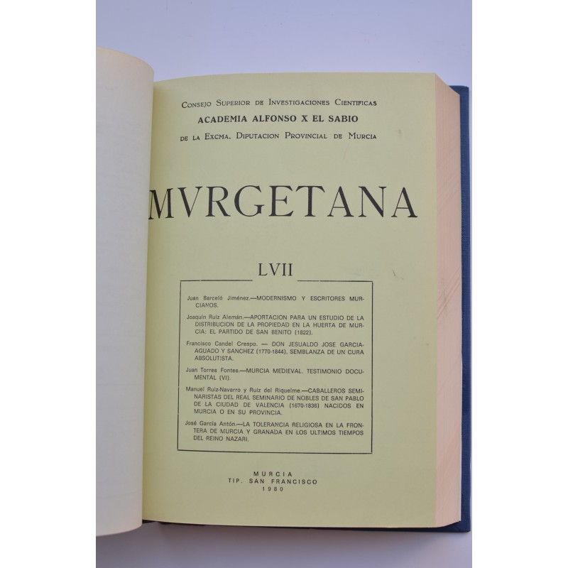 Murgetana. Del n ºLVI (1979) al LX (1980)