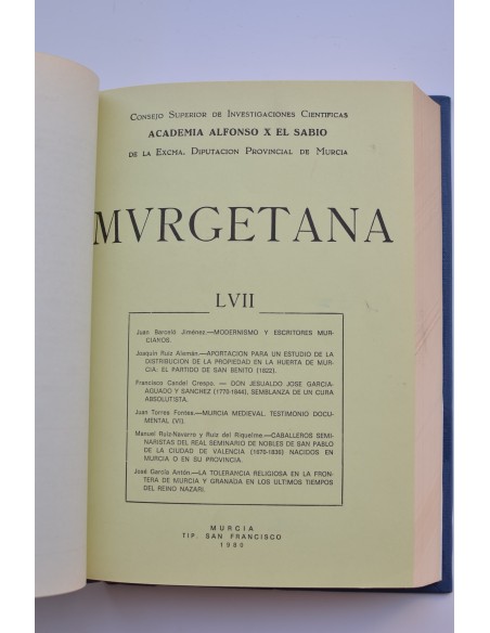Murgetana. Del n ºLVI (1979) al LX (1980)